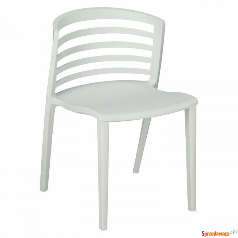 Krzesło Muna białe - Krzesła kuchenne - Łódź