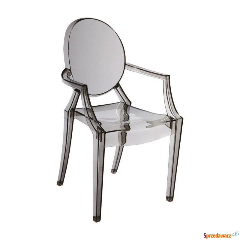 Krzesło SPIRIT przydymione - Krzesła do salonu i jadalni - Chorzów
