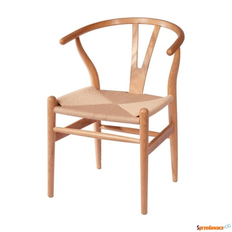 Krzesło BONBON naturalne rattanowo jesionowe - Krzesła do salonu i jadalni - Szczecinek