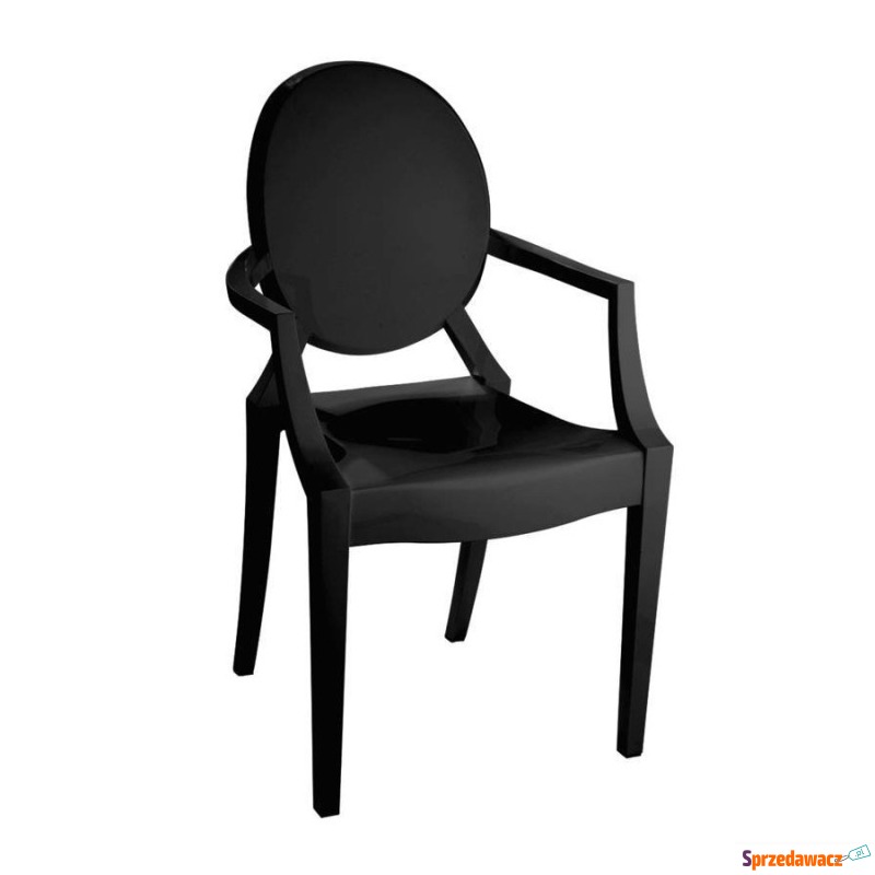 Krzesło SPIRIT czarny - Krzesła do salonu i jadalni - Białystok