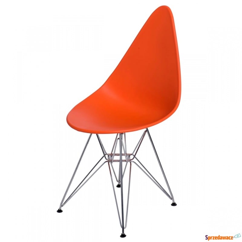 Krzesło D2 Rush DSR pomarańczowe - Krzesła do salonu i jadalni - Kędzierzyn-Koźle