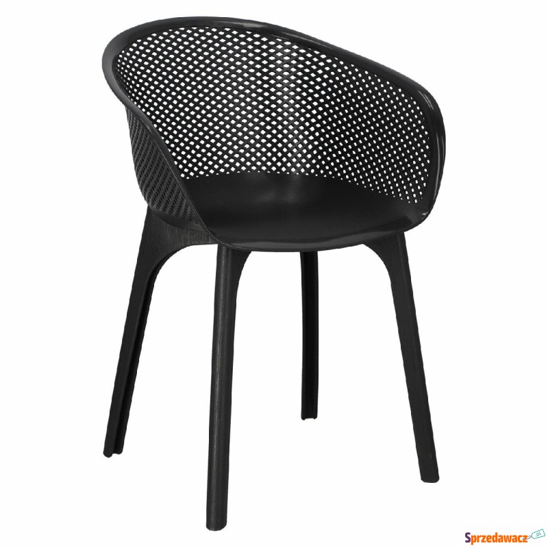 Krzesło Dacun czarne - Krzesła kuchenne - Kielce