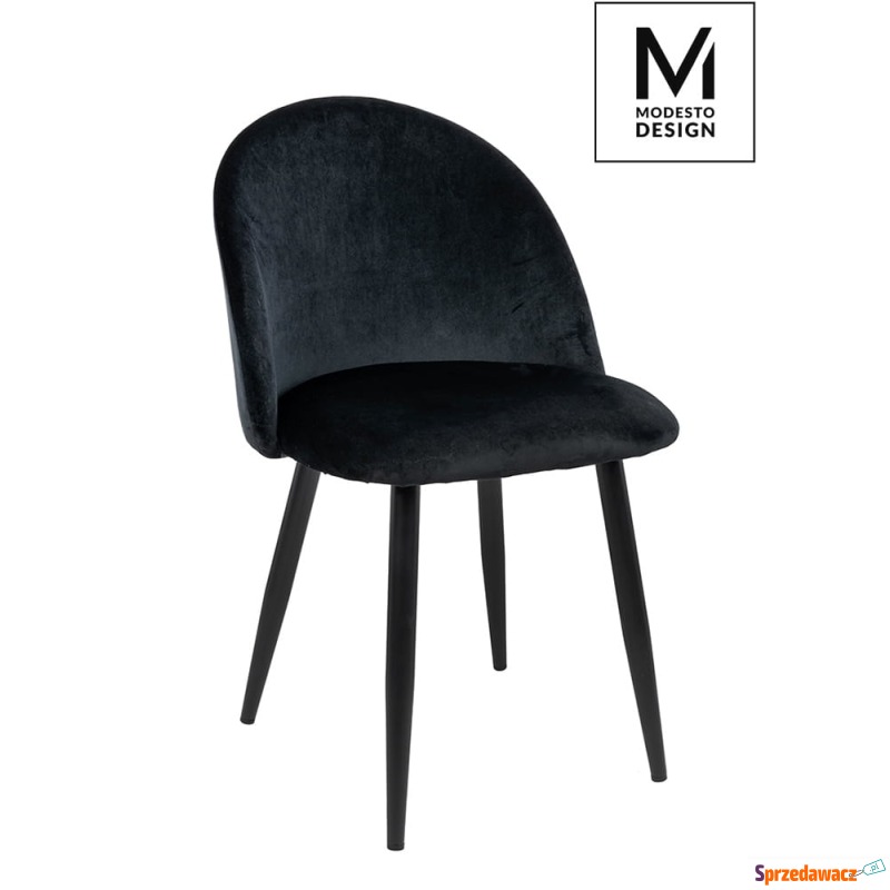 Krzesło Nicole czarne - Krzesła kuchenne - Toruń