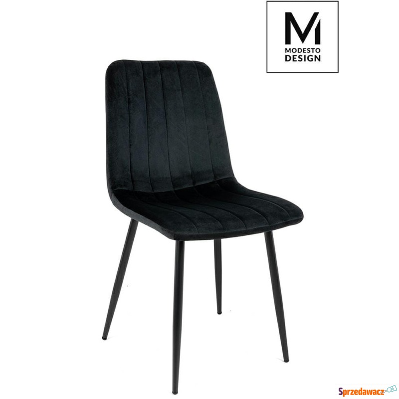 Krzesło Lara czarne - Krzesła kuchenne - Jelenia Góra