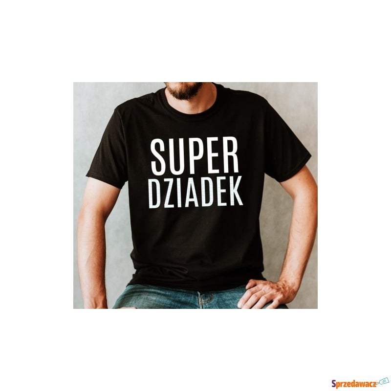 KOSZULKA SUPER DZIADEK - Bluzki, koszulki - Augustów