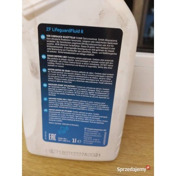Oryginalny Olej ZF Lifeguard Fluid 8 8HP - Oleje przekładniowe - Bydgoszcz - zdjęcie 4