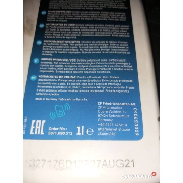 Oryginalny Olej ZF Lifeguard Fluid 8 8HP - Oleje przekładniowe - Bydgoszcz - zdjęcie 3