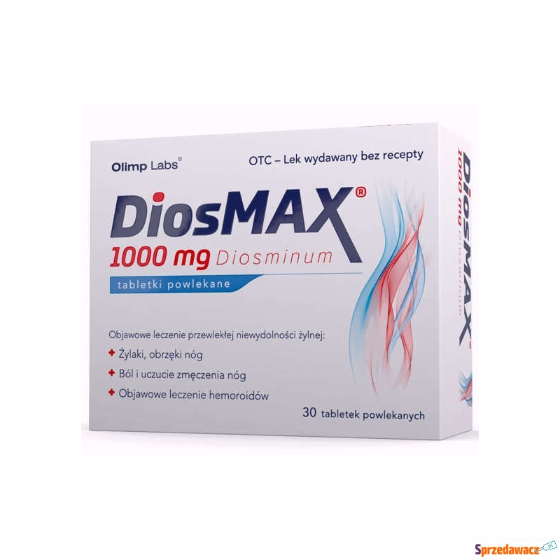 Diosmax 1000mg x 30 tabletek - Pielęgnacja dłoni, stóp - Biała Podlaska