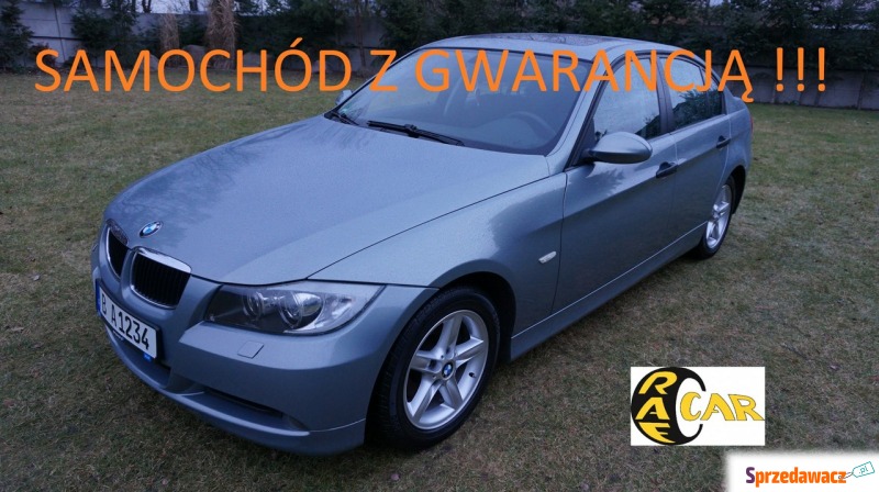 BMW Seria 3  Sedan/Limuzyna 2006,  2.0 benzyna - Na sprzedaż za 19 999 zł - Zielona Góra