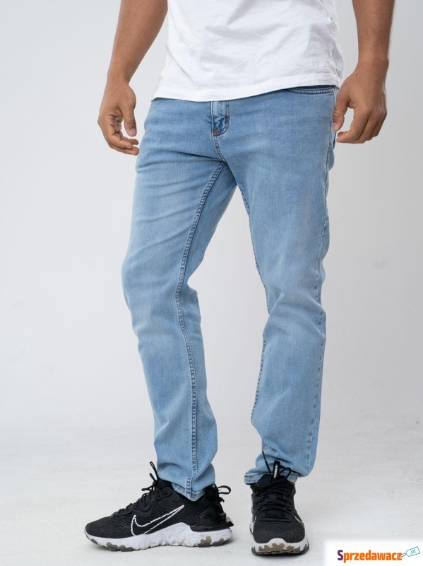 Spodnie Jeansowe Slim K&L Jeans W Stitching Sprane... - Spodnie - Starachowice