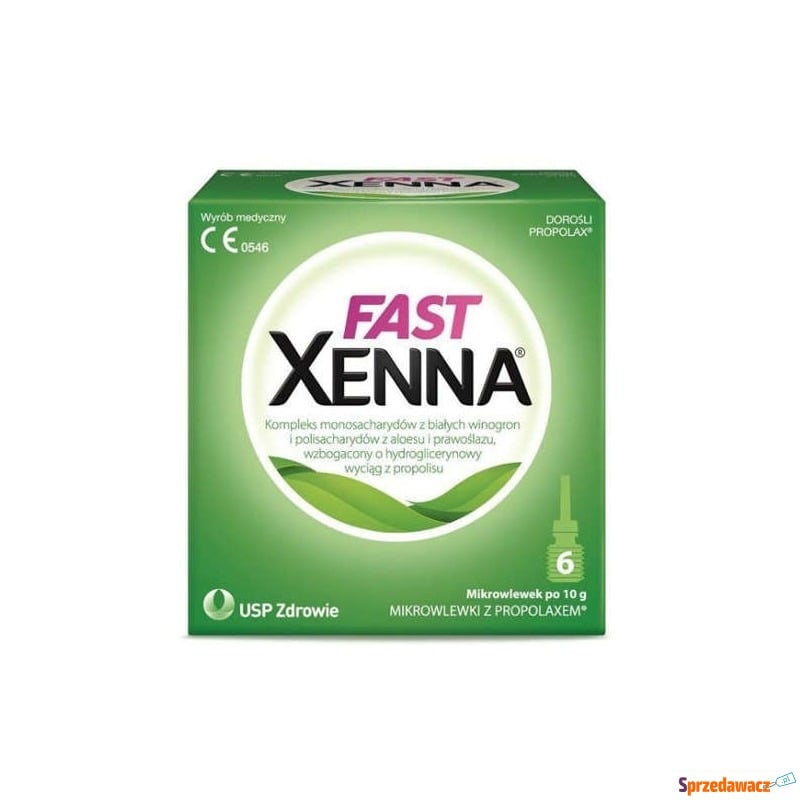 Xenna fast x 6 mikrowlewek doodbytniczych - Witaminy i suplementy - Świdnica