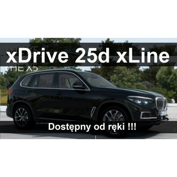 BMW X5 - xDrive 25d 231KM xLine Kamera Hak hol. Dostępny od ręki 3633zł