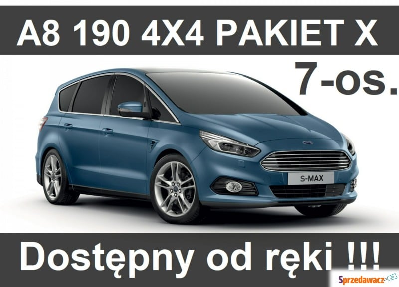 Ford S-MAX  Minivan/Van 2022,  2.5 diesel - Na sprzedaż za 215 030 zł - Szczecinek