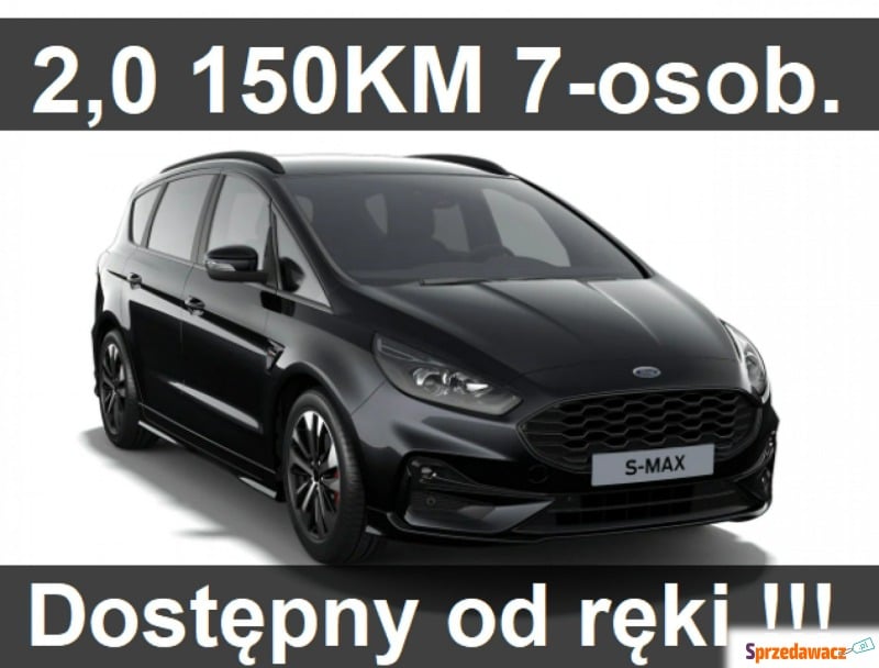 Ford S-MAX  Minivan/Van 2022,  2.0 diesel - Na sprzedaż za 181 900 zł - Szczecinek