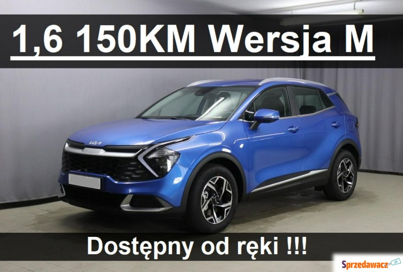 Kia Sportage  SUV 2022,  1.6 benzyna - Na sprzedaż za 117 924 zł - Szczecinek