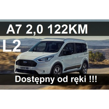 Ford Tourneo Connect - 2,0 122KM A7 Titanium Klimatyzacja  Dostępny od ręki 1628zł