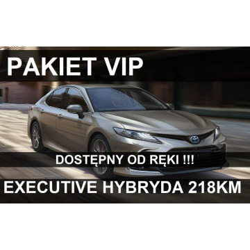 Toyota Camry - Executive Hybryda 218KM Po lifcie Pakiet VIP Skóra Kamera  2074zł