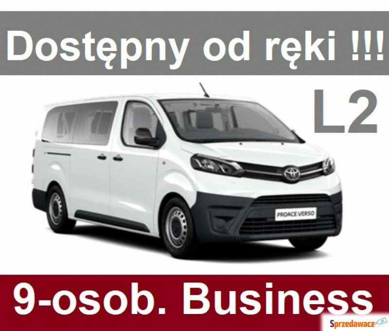Toyota ProAce  Minivan/Van 2022,  2.0 diesel - Na sprzedaż za 179 000 zł - Szczecinek