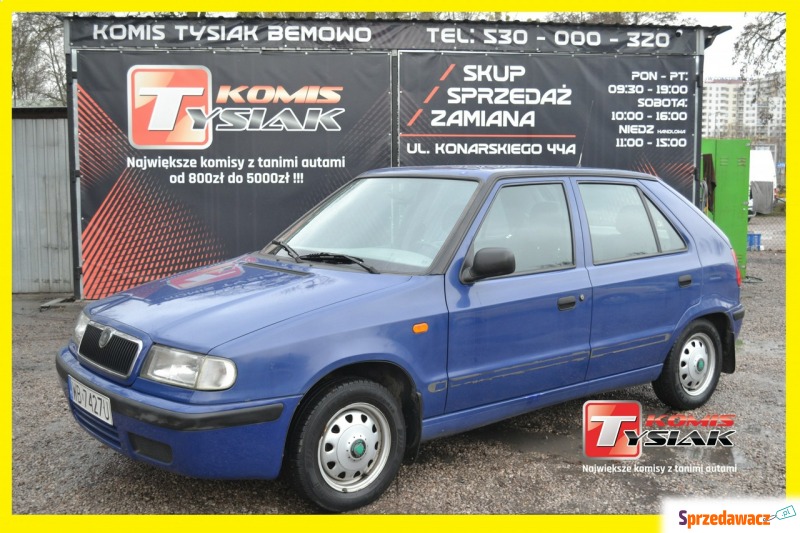 Skoda Felicia  Hatchback 1998,  1.3 benzyna - Na sprzedaż za 3 300,00 zł - Warszawa