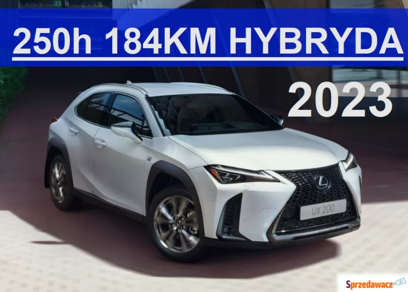 Lexus   SUV 2023,  2.0 hybryda - Na sprzedaż za 177 900 zł - Szczecinek