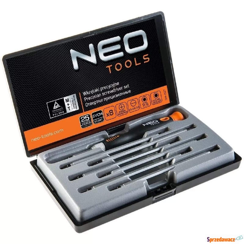 Zestaw wkrętaków precyzyjnych Neo Tools 04-227... - Wkrętarki - Jelenia Góra