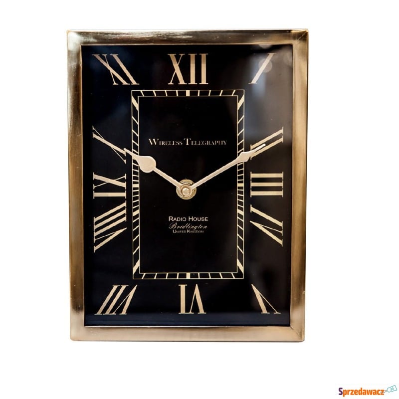 Zegar Stołowy Stylish Gold 16x21cm - Zegary - Jelenia Góra