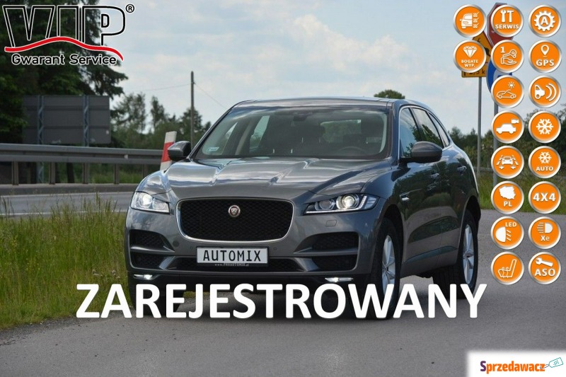 Jaguar F-PACE  SUV 2016,  2.0 diesel - Na sprzedaż za 94 300 zł - Sędziszów Małopolski