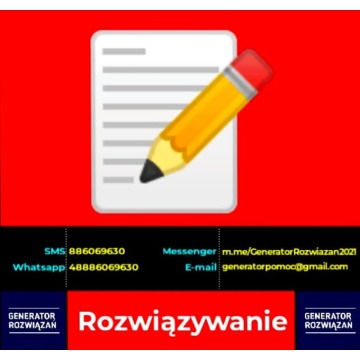 Pomoc przy trudnych zadaniach - Studia