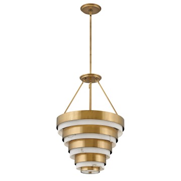 Lampa Sufitowa Parma M, Żyrandol Złota 67,4x45,5x150,2cm