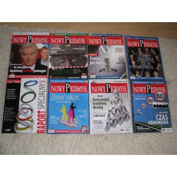 Magazyn gospodarczy Nowy Przemysł - miesięcznik 2008-2010