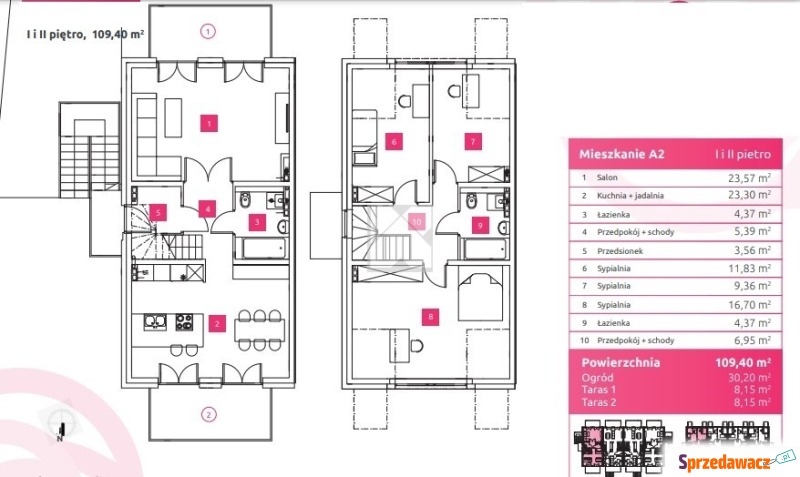 Mieszkanie  5 pokojowe Wieliczka,   109 m2 - Sprzedam