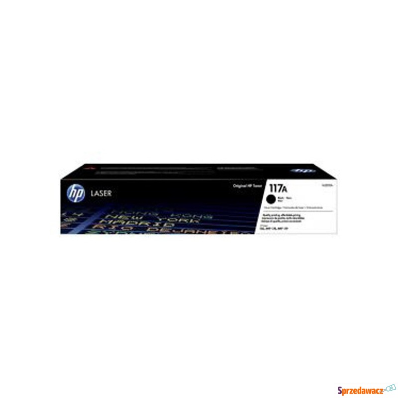 Oryginalny toner HP 117A czarny...