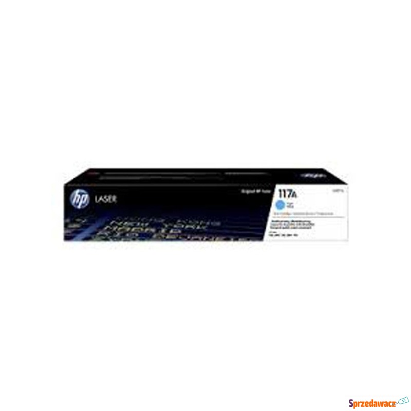 Oryginalny toner HP 117A błękitny...