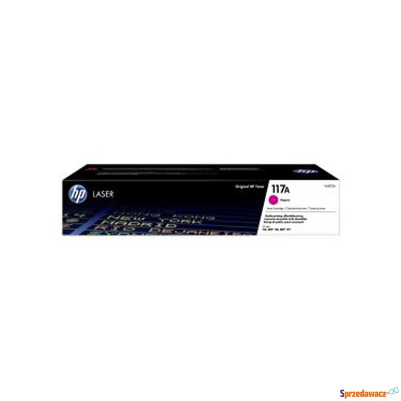 Oryginalny toner HP 117A purpurowy