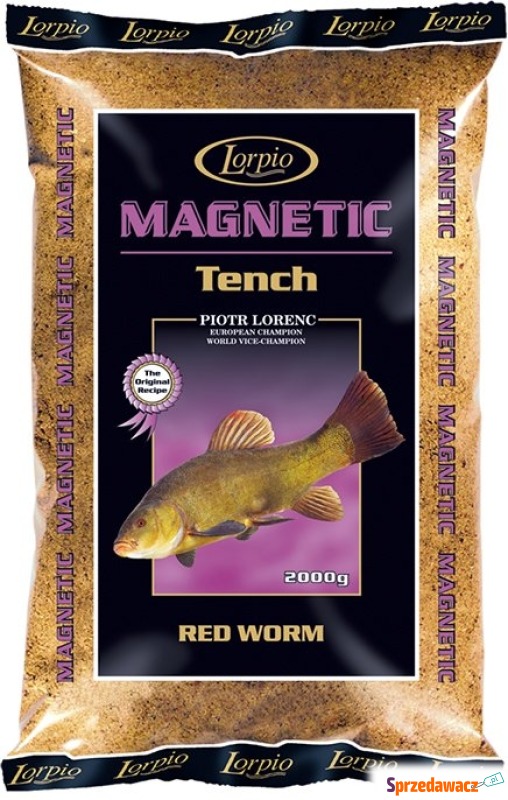 zanęta lorpio magnetic lin red worm 2 kg - Zanęty i przynęty - Konin