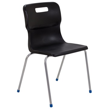 czarne krzesło szkolne danakol