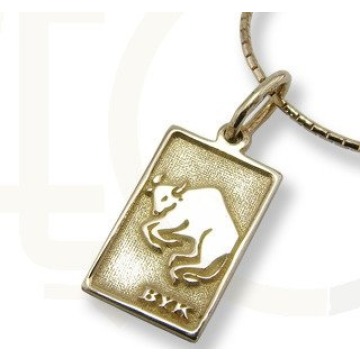 Znak zodiaku z żółtego złota, pr.585