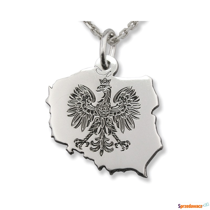 Wisiorek srebrny Orzeł-5 - Wisiorki, zawieszki - Tarnowskie Góry