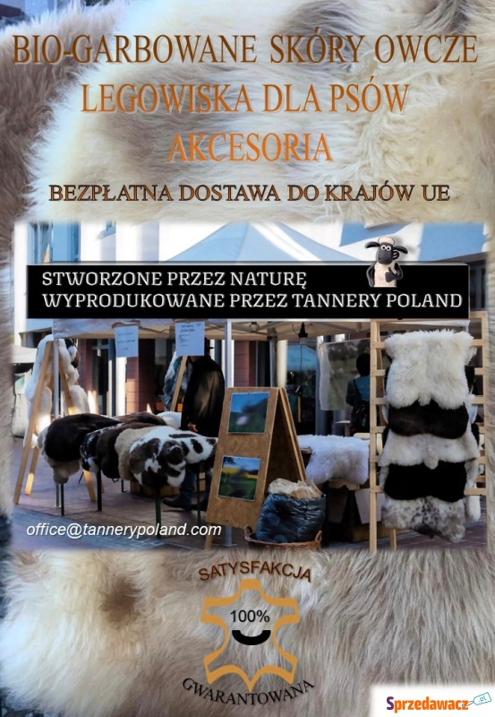 Organicznie garbowane skóry owcze i jagnięce.... - Dywany, chodniki - Wrocław