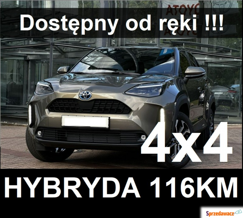 Toyota Yaris  SUV 2022,  1.5 hybryda - Na sprzedaż za 122 500 zł - Szczecinek