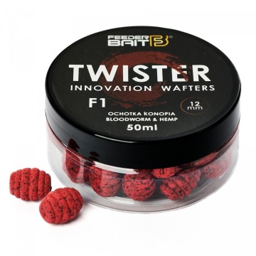 feeder bait twister wafters 12 mm twister f1 - ochotka & konopia 75ml