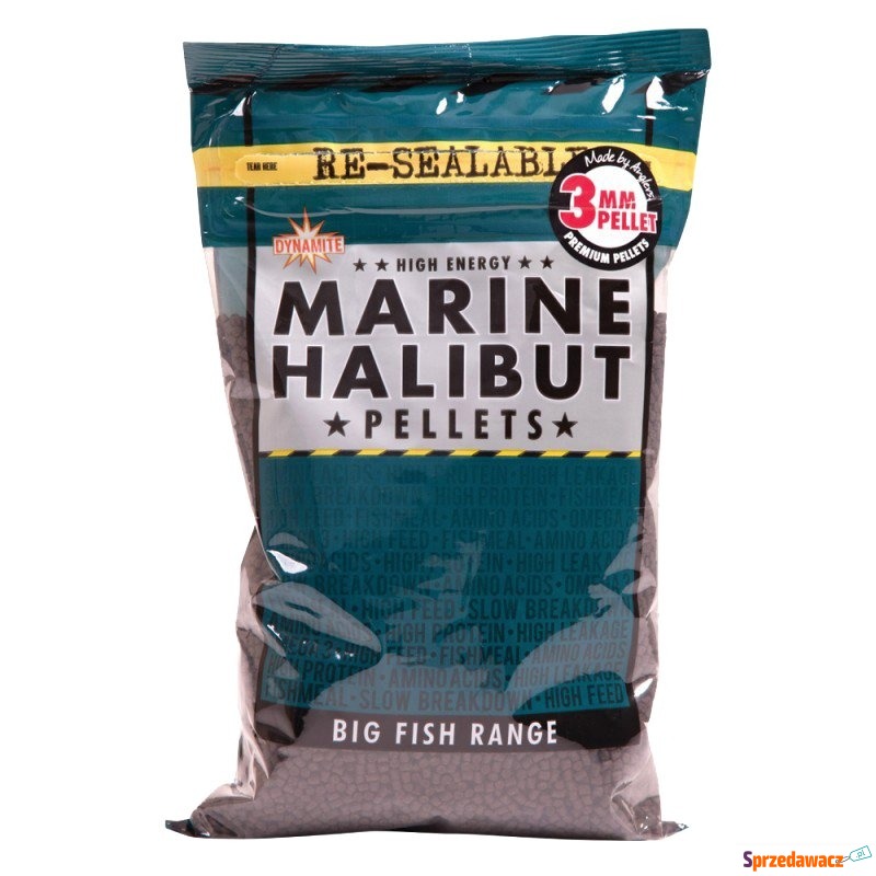 pellet dynamite baits marine halibut pellets 3mm... - Zanęty i przynęty - Słupsk