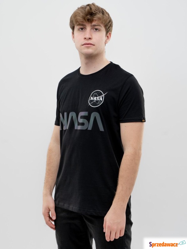 Koszulka Z Krótkim Rękawem Alpha Industries NASA... - Bluzki, koszulki - Rybnik