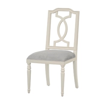 Krzesło Paris Dijon Jasnokremowe 49x57x98cm