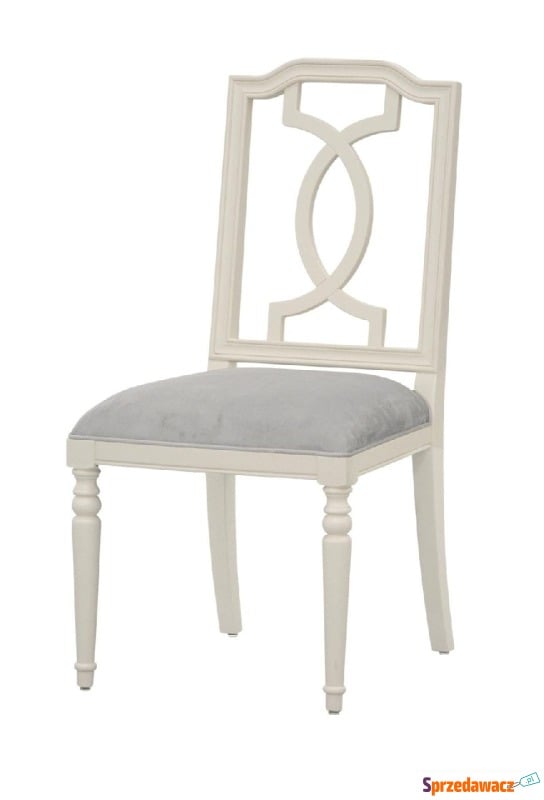 Krzesło Paris Dijon Jasnokremowe 49x57x98cm - Krzesła kuchenne - Tarnobrzeg