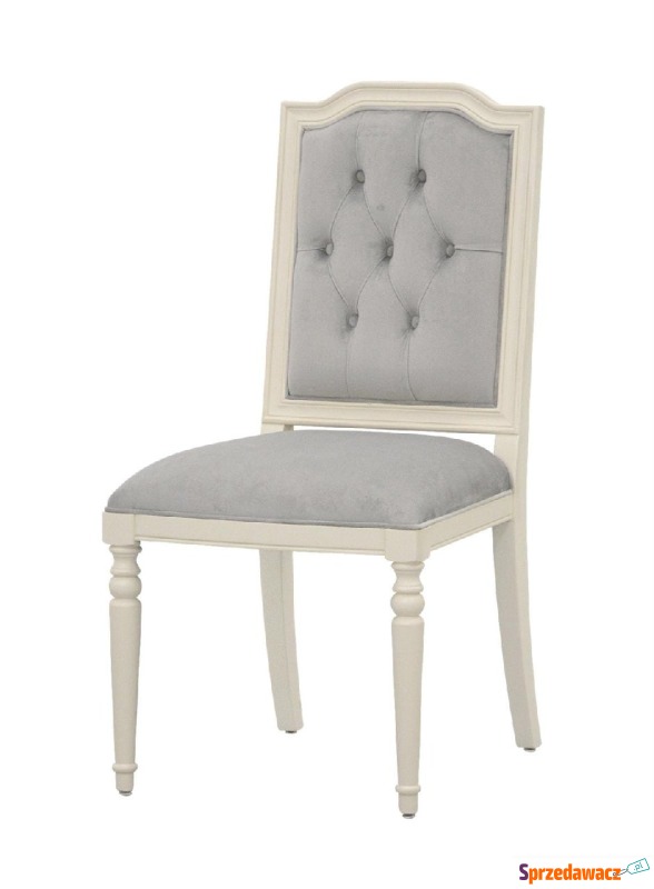 Krzesło Paris Dijon II Jasnokremowe 49x57x98cm - Krzesła kuchenne - Lublin