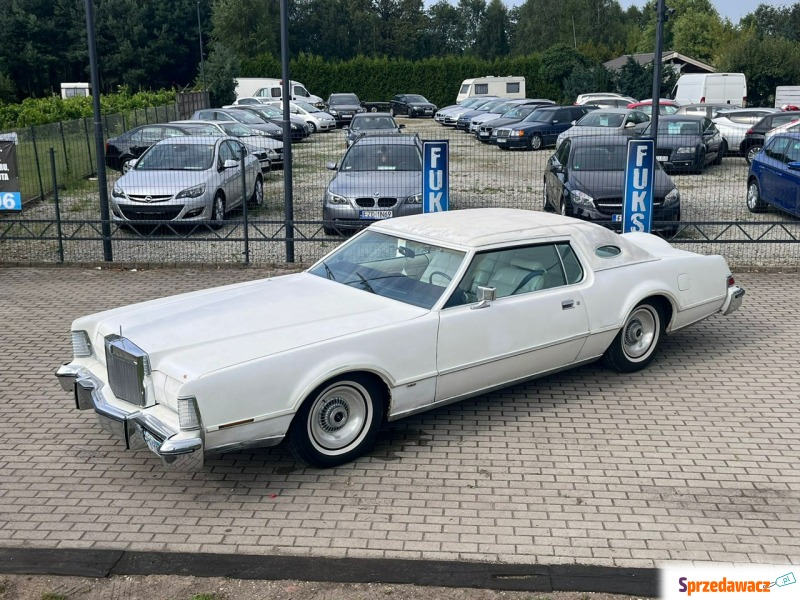 Lincoln   Coupe/Sportowy 1975,  7.6 benzyna - Na sprzedaż za 34 900 zł - Zduńska Wola