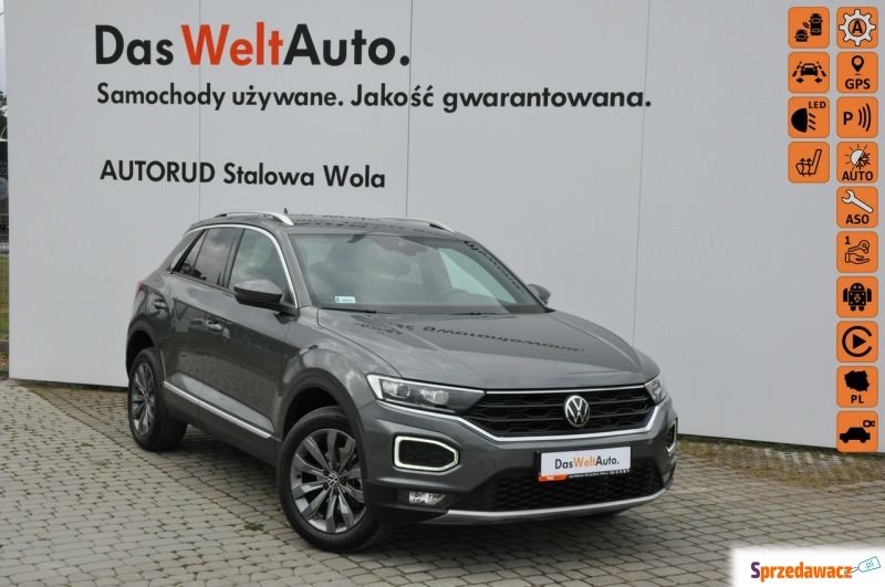 Volkswagen T-Roc  SUV 2021,  1.5 benzyna - Na sprzedaż za 128 500 zł - Stalowa Wola