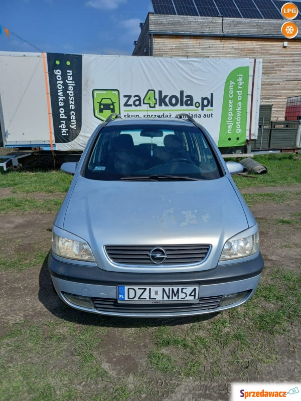 Opel Zafira  Minivan/Van 2000,  1.8 benzyna+LPG - Na sprzedaż za 6 000,00 zł - Jelcz-Laskowice