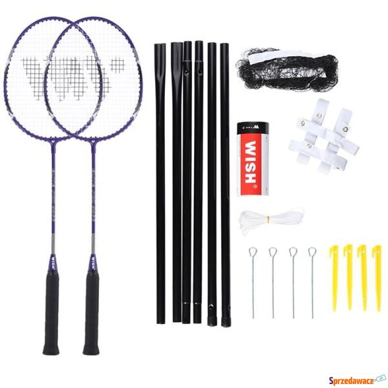 Zestaw do badmintona Wish alumtec 4466 - fioletowy - Tenis, bandminton - Częstochowa